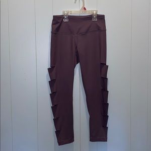 90 degree workout crop leggings